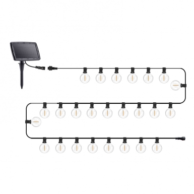 LED户外灯 - HCP093  G40太阳能暖白灯串